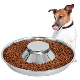 Puppy Feeder Bowl, Stainless Steel Dog Bowls for Puppy, Food Feeding Weaning Bowl for Small Dogs Cats Pets (Small Size, 10.23 Inch)