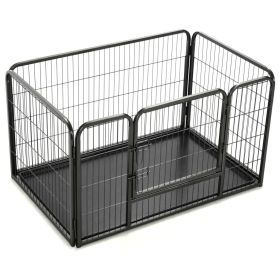 Puppy Playpen Steel 48.4"x30.5"x29.3"