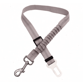 Car Elastic Safety Leash (Color: Gray)