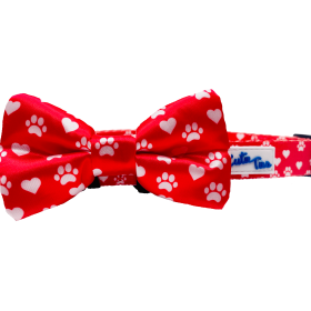 Cutie Ties Dog Bow Tie (Color: Red, size: one size)