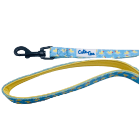 Cutie Ties Fun Design Dog Leash (Color: Rubber Duckies, size: small)