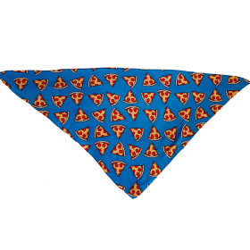 Cutie Ties Tie On Dog Bandana (Color: Pizza Crust, size: small)