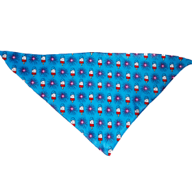 Cutie Ties Tie On Dog Bandana (Color: 4th of July, size: small)