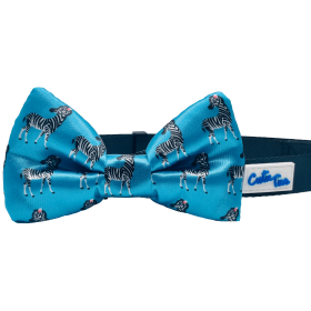 Cutie Ties Dog Bow Tie (Color: Blue, size: one size)