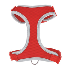 GG BestFit Xtra Comfort Mesh Harness (Color: Red, size: Xsmall)