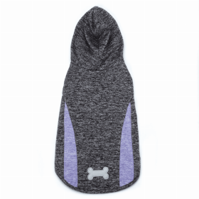 CC Trackster Sleeveless Hoodies (Color: Grey, size: small)