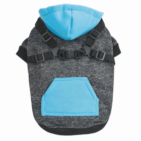 GG Harness Hoodie (Color: Blue, size: small)