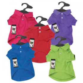 Zack & Zoey Polo Shirt (Color: pink, size: large)