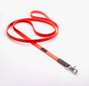 Boss Regular Leash (Color: orange, size: 5/8" x 6')