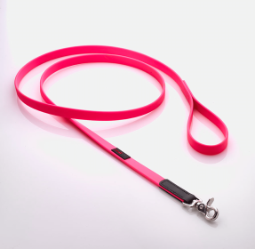 Boss Regular Leash (Color: pink, size: 5/8" x 6')