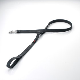 Boss Adjustable Leash (Color: black, size: 5/8" x 4'-6')