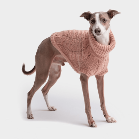 GF Pet Chalet Dog Sweater (Color: pink, size: 3XL)