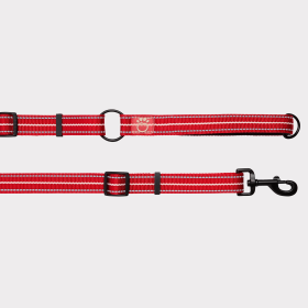 GF Pet Reflective Leash - EEZY-6 (Color: Red, size: XS/Small)