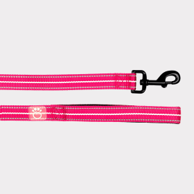 GF Pet  Reflective Leash (Color: Neon Pink, size: XS/Small)