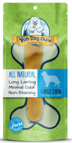 Yeti Dog Chew (Color: yellow, size: large)