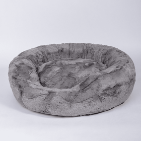 Amour Dog Bed (Color: Taupe, size: large)