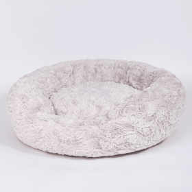 Amour Dog Bed (Color: Biscuit, size: small)