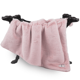 Divine Plus Dog Blanket (Color: Blush, size: Throw)