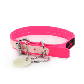 Play Glow Collar (Color: pink, size: 3/4"x12")