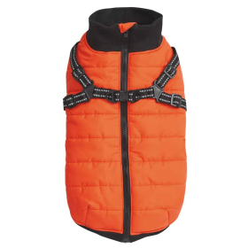 GG Polar Excursion Harness Coat (Color: orange, size: small)