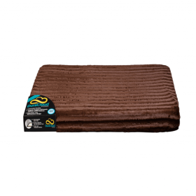 DuraCloud Orthopedic Pet Bed and Crate Pad Contour Cover (Color: brown, size: X-Small)