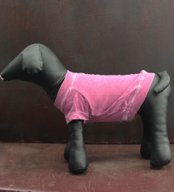 Doggy Tee (Color: Magenta, size: medium)