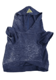 Doggy Hoodie (Color: Denim, size: Mini)