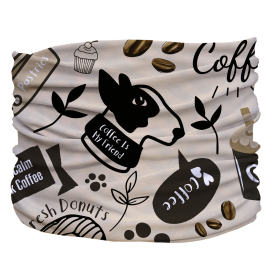 Caffeinated Canine Pup Scruff (Color: beige, size: Teeny)