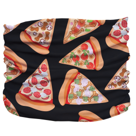 Pizza Luva Pup Scruff (Color: Red,Black, size: XS)