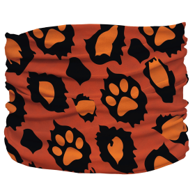 Leopawd Skin Pup Scruff (Color: orange, size: Teeny)