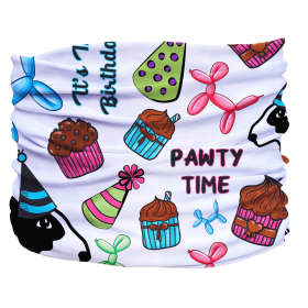 Birthday Pawty Pup Scruff (Color: Multi, size: large)