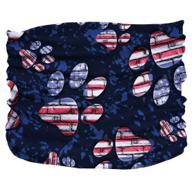 Patriotic Pup Pup Scruff (Color: Red,White,Blue, size: Teeny)